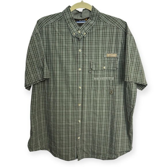 Columbia Other - Columbia Men’s PHG Green Casual Button Down Shirt XL‎